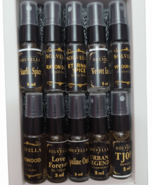 Solvella Tester Pack for Male and unisex (5 ml * 10 Perfumes)